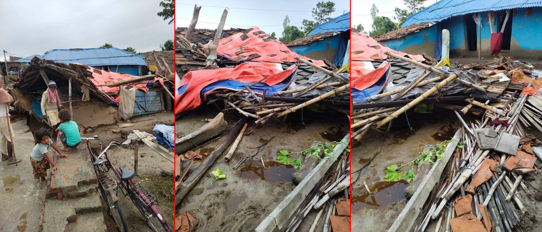 बाढीपहिरो र डुबानमा परेर मुलुकका विभिन्न जिल्लामा ३७ जनाको मृत्यु