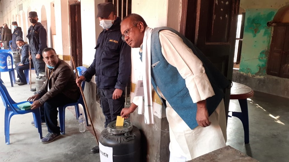 नेपाली कांग्रेस प्रदेश नम्बर २ को नेतृत्वका चयनका लागि मतदान शुरु
