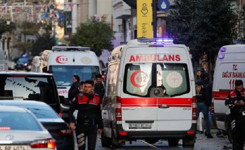 इस्तानबुलको व्यस्त शहरमा विस्फोट, ६ जनाको मृत्यु