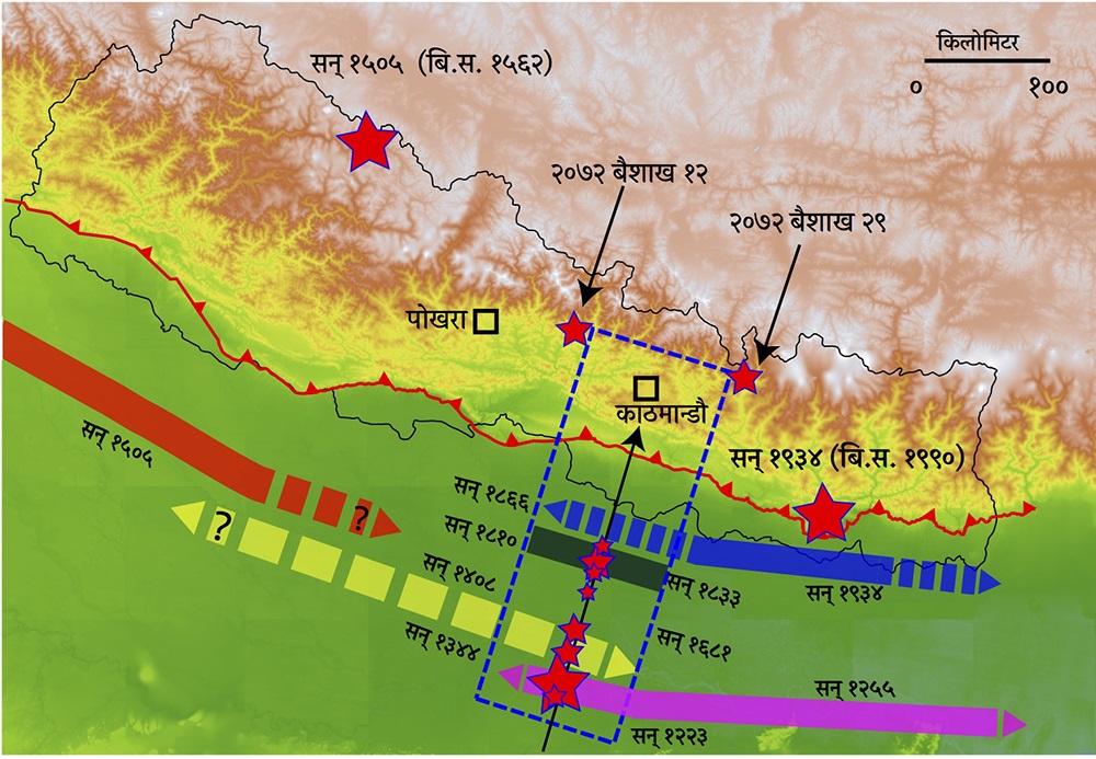 काठमाडौंमुनि भूकम्पको शक्ति थुप्रियो, जुनसुकै बेला ठूलो खतरा रहेको विज्ञको चेतावनी