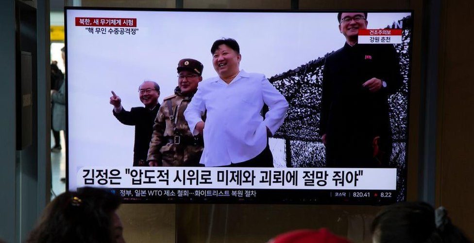 उत्तर कोरियाद्वारा नयाँ हतियार परीक्षण, पानीमुनि चल्ने ड्रोनले सुनामी ल्याउन सक्ने