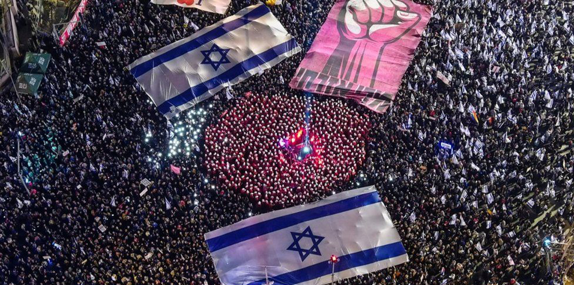 इजरायलमा नेतान्याहूविरुद्ध १ लाख ५० हजार नागरिक सडकमा