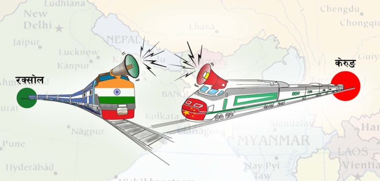 केरुङ–काठमाडौँ रेलमार्ग सर्वेक्षण, नुवाकोटमा सकेर रसुवामा सुरु