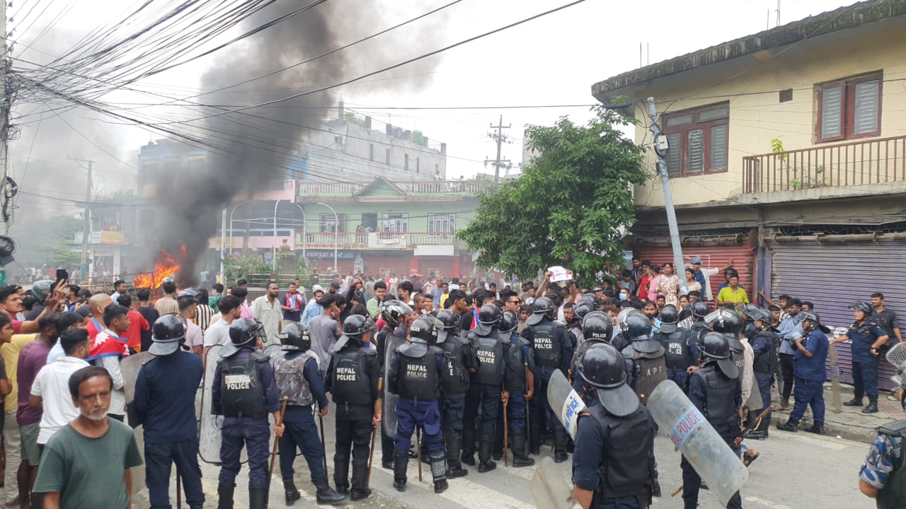 देशभर जेनजीको दोस्रो दिनको आन्दोलन उग्र बन्दै