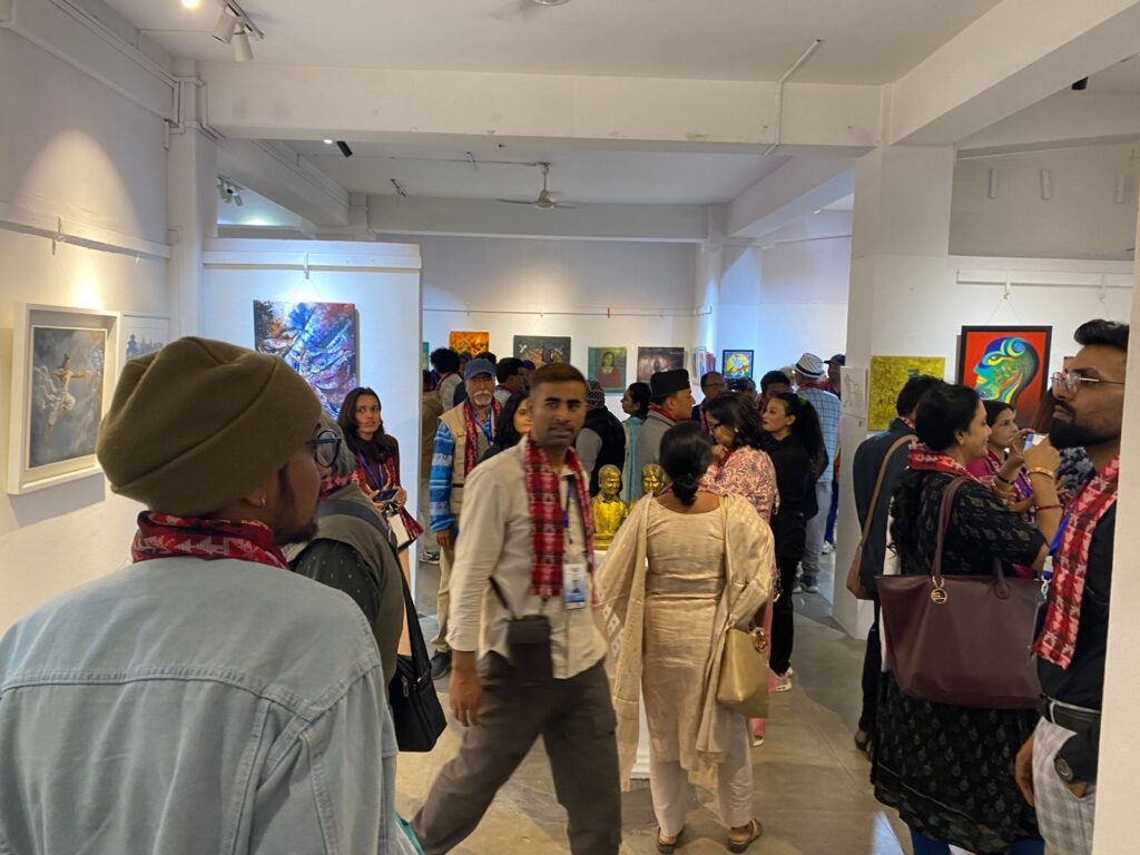 नेपाल आर्ट काउन्सिलमा अन्तर्राष्ट्रिय कला प्रदर्शनी सुरु