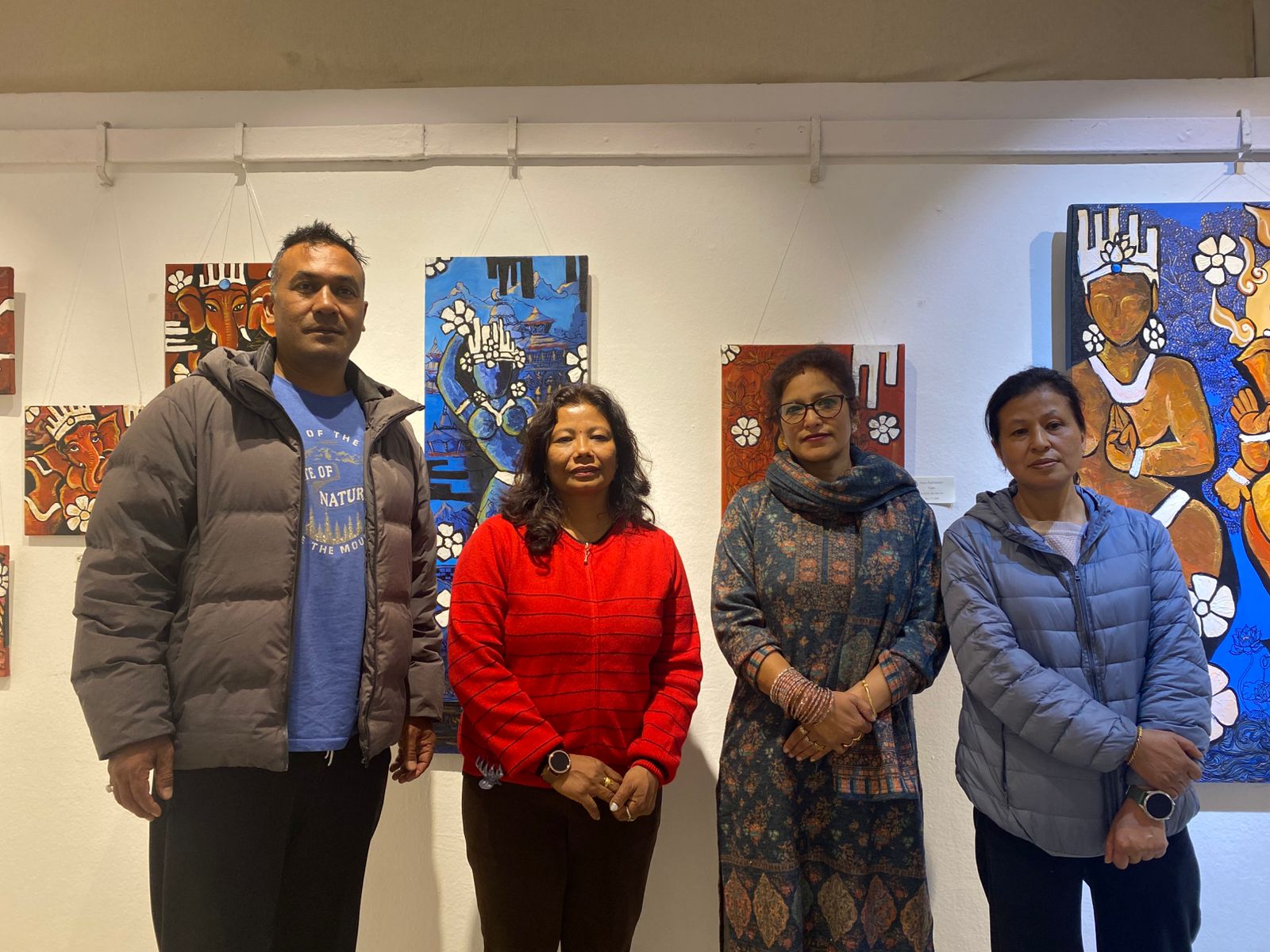 ‘Combination’ कला प्रदर्शनीको पाँचौं श्रृङ्खला सम्पन्न