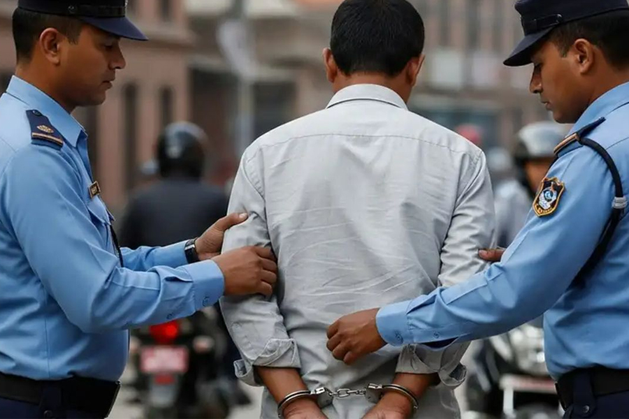 अमेरिकाबाट फर्किएका वडा अध्यक्ष मानव बेचबिखन आरोपमा पक्राउ